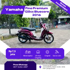 Yamaha Fino Premium 125cc Bluecore Fi Tahun 2016 Pajak Hidup