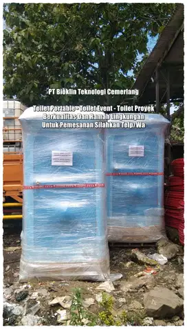 Toilet Umum, Toilet Fiberglass, Toilet  Portable, Anti Penuh dan Siap