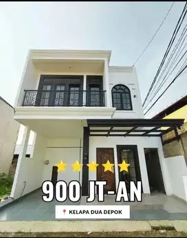Hunian Trayegis kelapadua jalan kaki kampus UI DAAN STASIUN
