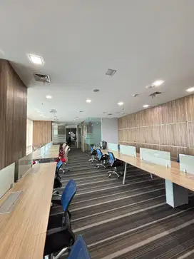 Disewa Office Space Soho Capital Furnished