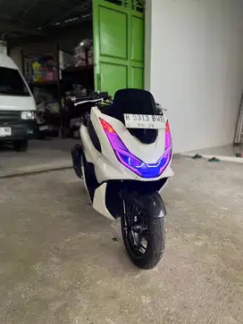 Pcx abs putih 2023 modifikasi
