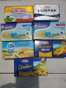 Keju & butter asli 100%
