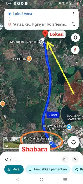 Tanah Kavling Murah Nempel Jalan di Kaliancar Mijen