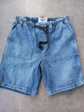Celana Pendek Denim H&M Original