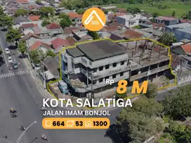 Jual Bangunan Lokasi Strategis Jalan Imam Bonjol Kota Salatiga