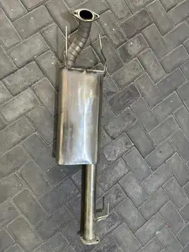 Jual muffler / center pipe innova 2GD tipe silent CUSTOM