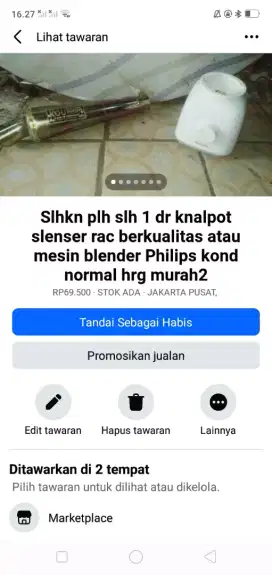 Slhkn plh slh 1 dr mesin blender hilips atau sblh nya kond normal nih