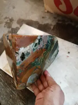 bongkahan batu akik