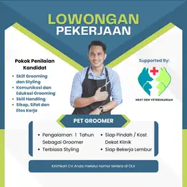 Lowongan Kerja Klinik Dokter Hewan