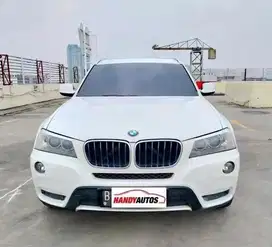 BMW X3 2.0 Bensin Panoramik Tahun 2013 Automatic Putih Metalik