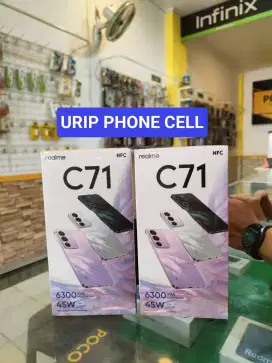 Realme C71 6/128 promo+bonus cash & credit garansi Resmi