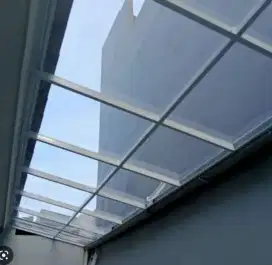 Kanopi baja ringan solar flat