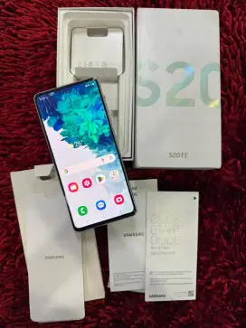 Samsung Galaxy S20 FE 8/128GB Snapdragon 865 Fullset Bekas Pakai