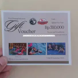 Voucher Putri Duyung Indonesia Worth 350.000 Bukan Hotel