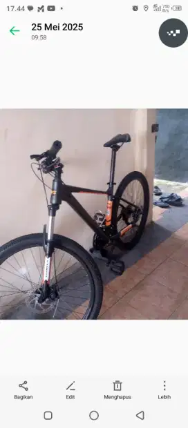 jual Bu sepeda mtb bekas like New