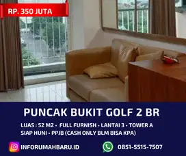 PUNCAK BUKIT GOLF 2BR‼️ Apartemen Furnish View Golf