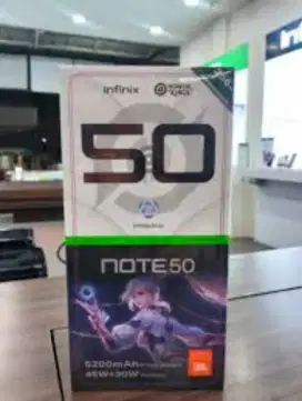 SALE INFINIX NOTE 50 8/256 BARU FRESH RESMI