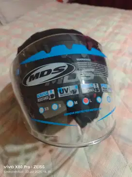 Helm MDS Voltus Original warna hitam Dof