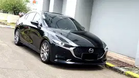 [ LOW KM ] Mazda 3 Mazda3 Sedan 2.0 SkyactivG AT Hitam 2019/2020