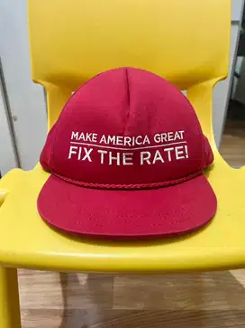 topi snapback make america great ( donald trump ) made in USA