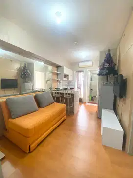 Apartemen green bay Jual Murah 2 kamar Full Furnished view kota