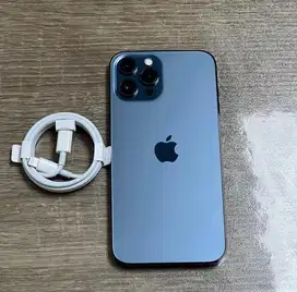 Di jual cepat iphone 12 promax 128 garansi ibox no minus