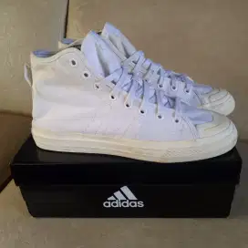 Adidas Nizza RF Hi Triple White
