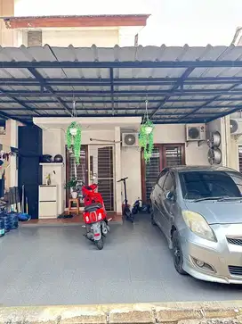 Rumah siap Pakai, Furnished, Selatan, 1 Lantai, di Cluster Modernland