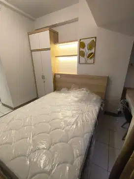 Tokyo Riverside Apartment PIK2 Studio Furnished Interior Lantai Tinggi