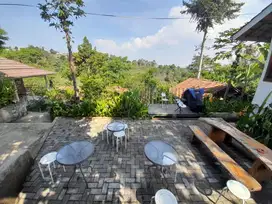 Jual TANAH LUAS bonus BANGUNAN nya cocok untuk KAFE, BERKEMAH, Bandung