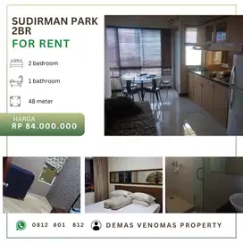 Disewakan Apartment Sudirman Park 2BR Tower A Middle Floor Furnished