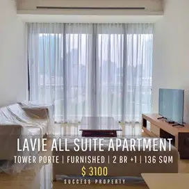 La Vie All Suites Apartment 2BR +1 Middle Floor Fully Furnished