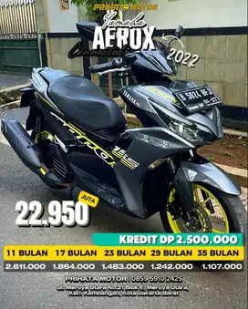 DP 2,5 Jutaan Yamaha All New Aerox Connected 2022