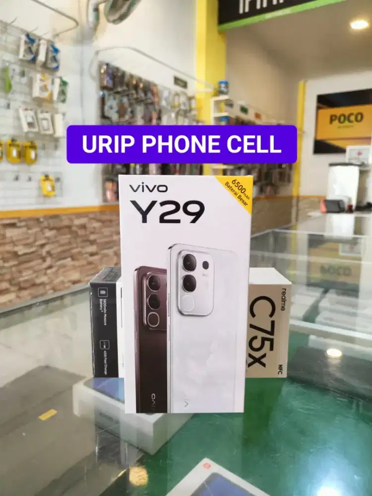 Vivo Y29 8/256 Promo+bonus cash & credit garansi Resmi