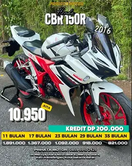 DP 200 Ribuan Honda CBR 150R Facelift 2016