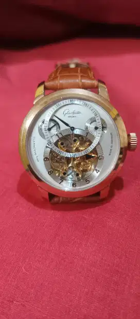 Glashütte  Pano Tourbillon Regulator Rose Gold Klasik Limited Edition