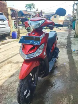 Yamaha mio Smile Merah Marun Tahun 2012