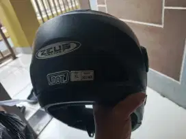 Helm Zeus 2 in 1 bisa fullface & halfface