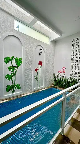 RUMAH MEWAH + KOLAM RENANG PRIBADI DI TANJUNG BUNGA