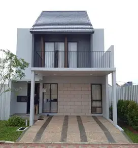 Rumah 2lt Attic 7x12 3KT Cluster Wisteria Keppel Land Metland Cakung
