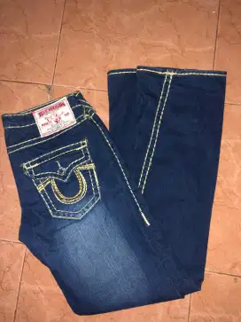 Celana jeans TRUE RELIGION section LOEY SUPER T size 30