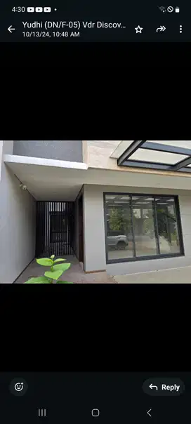 Dijual rumah Brand New bagus  di Discovery Alton lt 135 m2, 2 lt