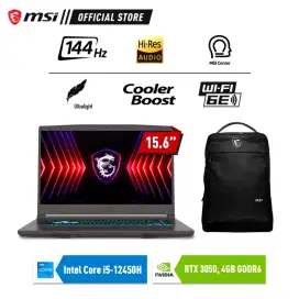 Laptop MSI Thin 15 B12UC i5-12450H 512GB SSD RTX 2050
