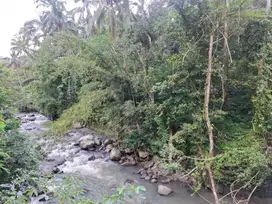 Dijual tanah kecil los sungai besar di tabanan bali