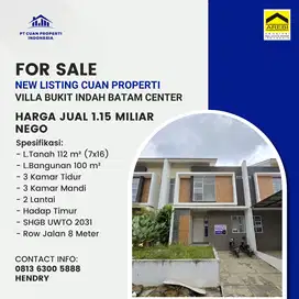 Dijual Cepat Rumah Villa Bukit Indah Batam Center Siap Huni