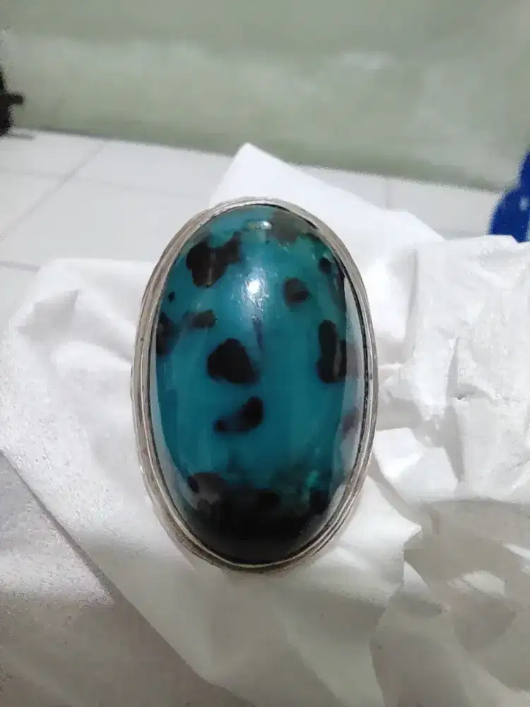 Bacan totol ring perak