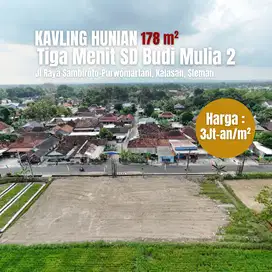 Nempel Jl Raya Sambiroto Purwomartani, SHM : 178 m2