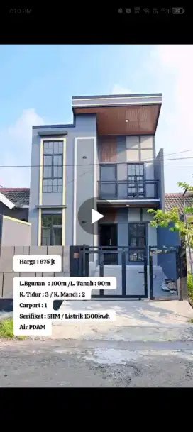 Mewah keren murah cakep. Full renovasi. Citra Indah City. Bs KPR