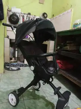 stroller sama sepeda baby