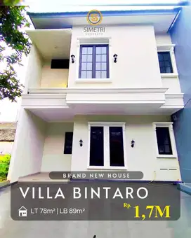 Dijual Rumah Area Bintaro Sektor 7 Tangsel Brand New